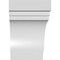 Ekena Millwork 5-in. W x 8-in. D x 8-in. H Pescadero Architectural Grade PVC Knee Brace BRCP05X08X08PEC - alternate 6
